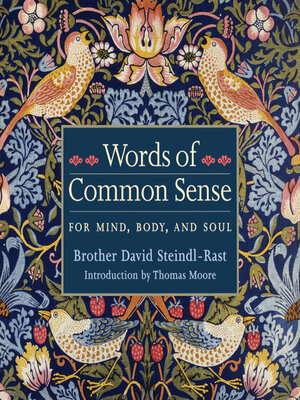 cover image of Words of Common Sense